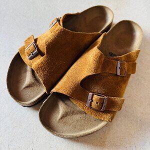 NWOT Birkenstock Zürich Suede Leather Mink Brown EU 43 Mens 10-10.5 Zurich